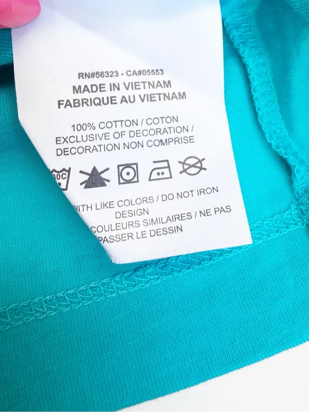 NIKE Teal Cropped Tank Top Tee Large